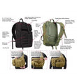 Single Sling Concealed Carry Backpack